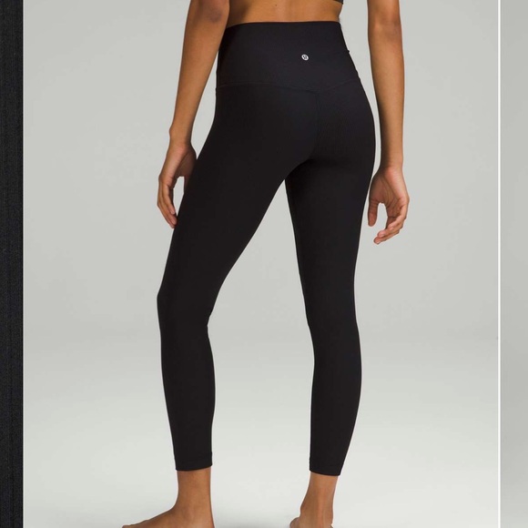 Lululemon Align Ribbed High-Rise Pant 25"
Black Size 6 - Picture 2 of 9